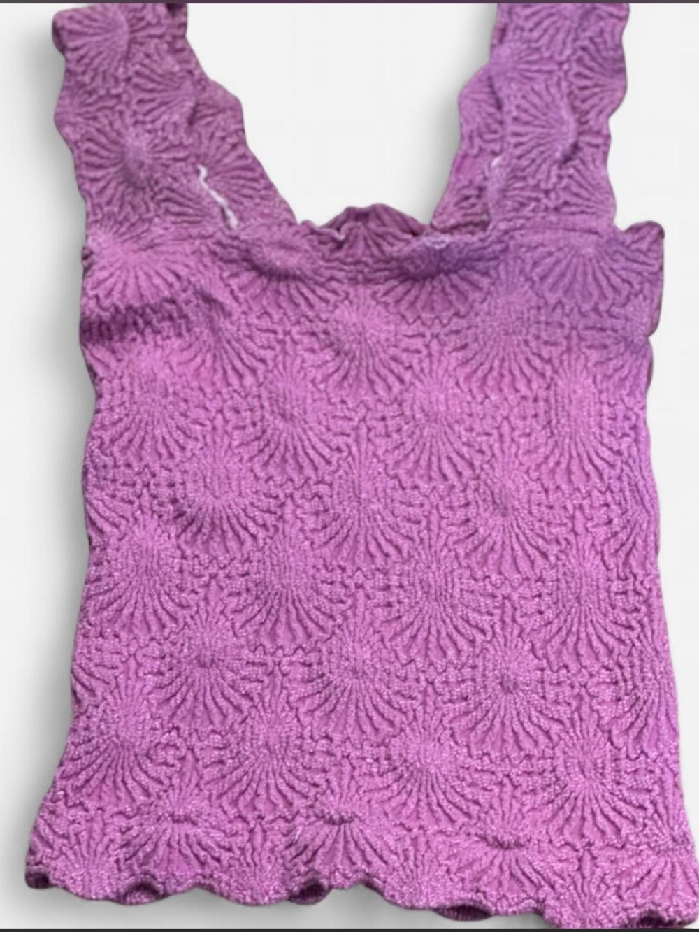 Free People Love Letter Cami Magenta 
Size XS/S